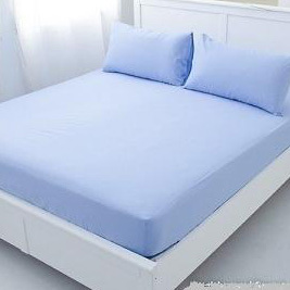 藍色床包